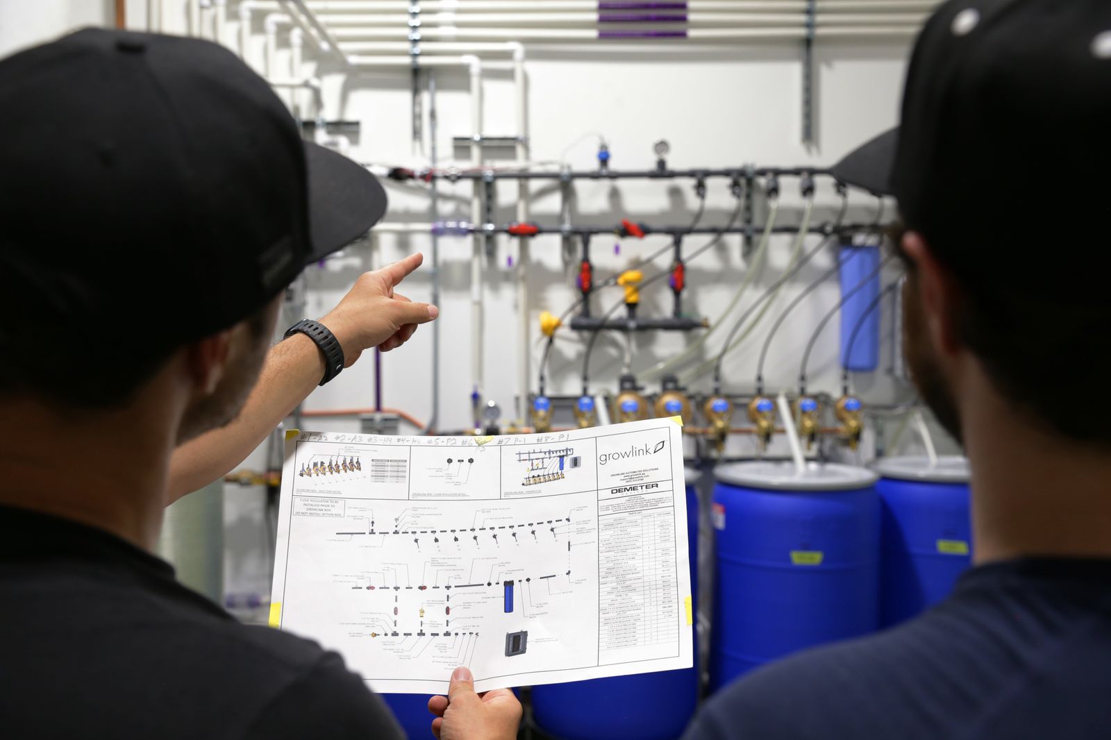 Growlink system design consultation